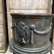 Pair of cast iron planters