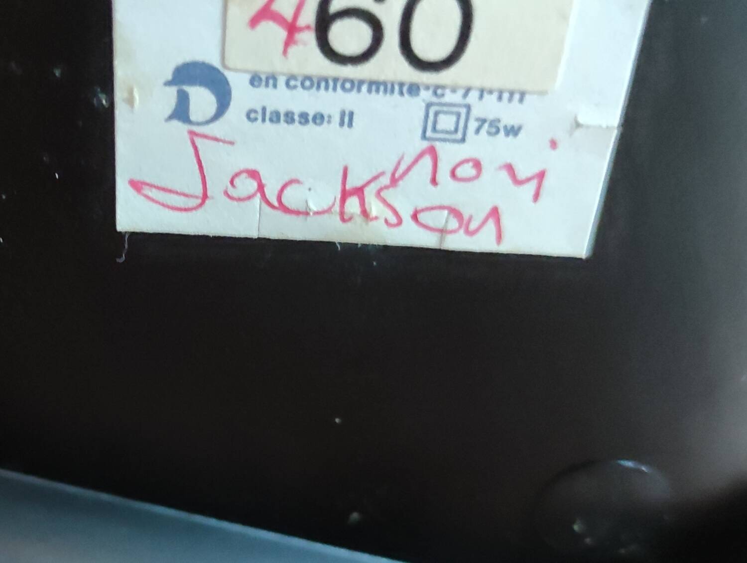 Large lamp Le Dauphin Design 1970/1980