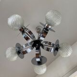 Chrome chandelier