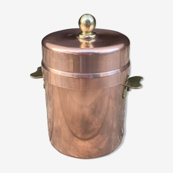 Copper and brass box
