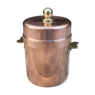 Copper and brass box