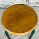 Tabouret bois et métal vintage circa 1960