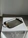 Silver-plated vintage tray with golden handles 29x45