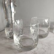 Vases with round reliefs