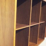 Teak wall locker