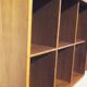Teak wall locker