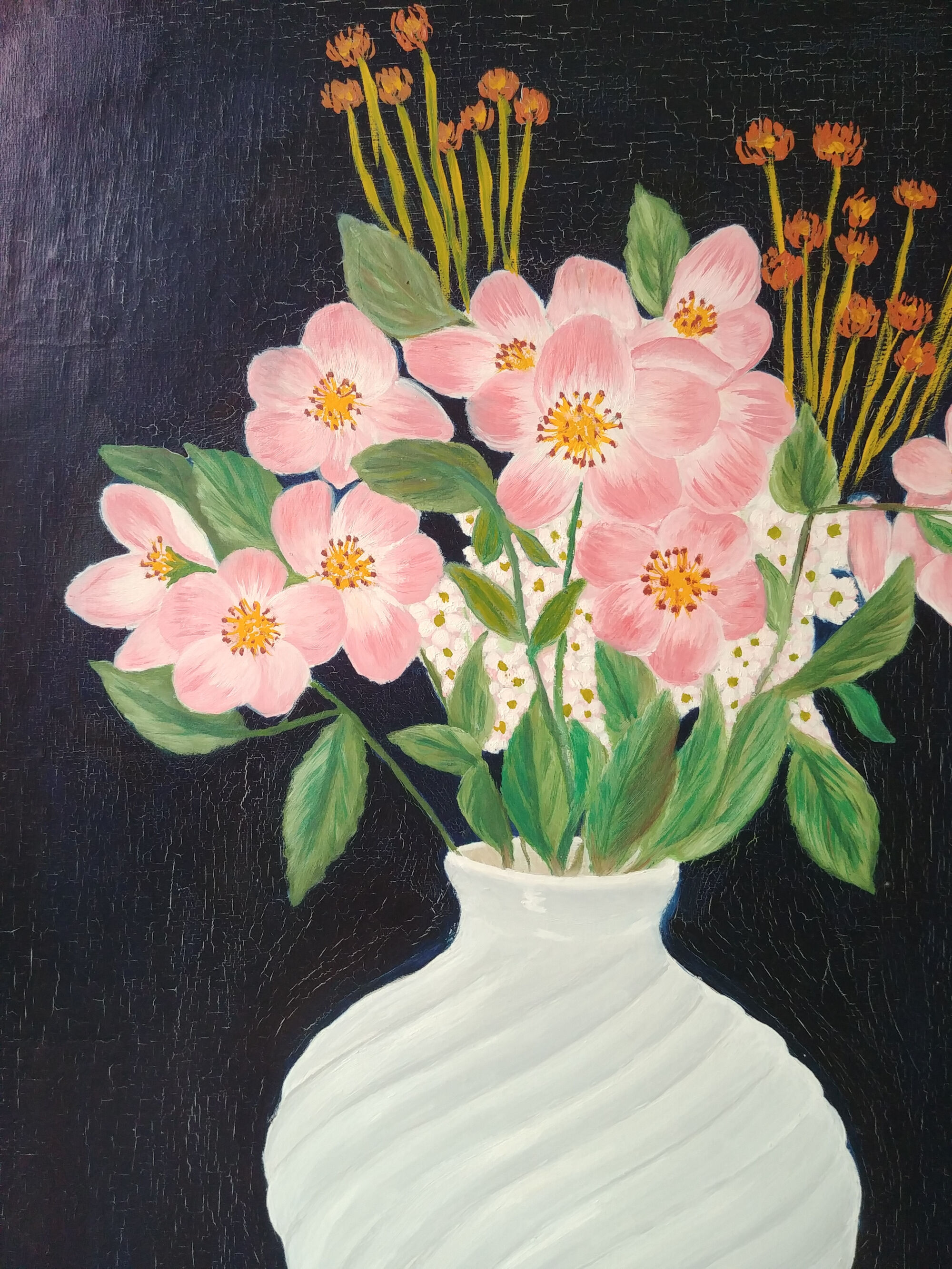 Bouquet of pink flowers