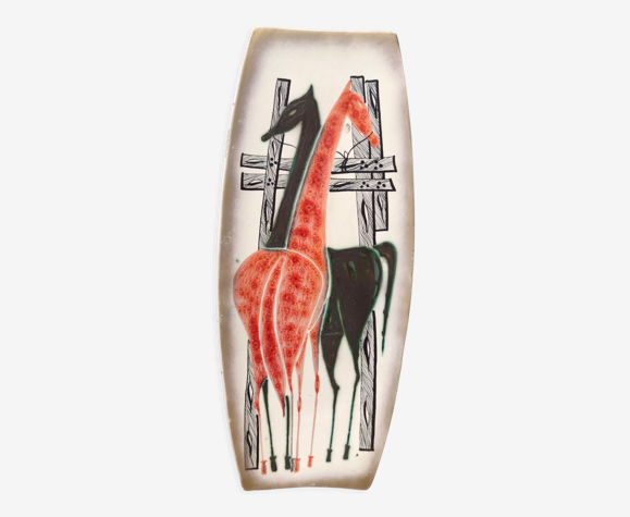 Vintage ceramic centerpiece / catchall / decorative piece by petucco & tolio, italy