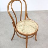 Chaise de bistrot vintage en bois courbé