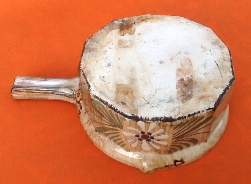 1950s caquelon traditional alsatian ceramics terracotta