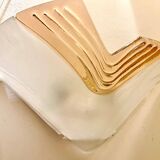 La Murina pair of Murano glass wall lights, Italy 1980