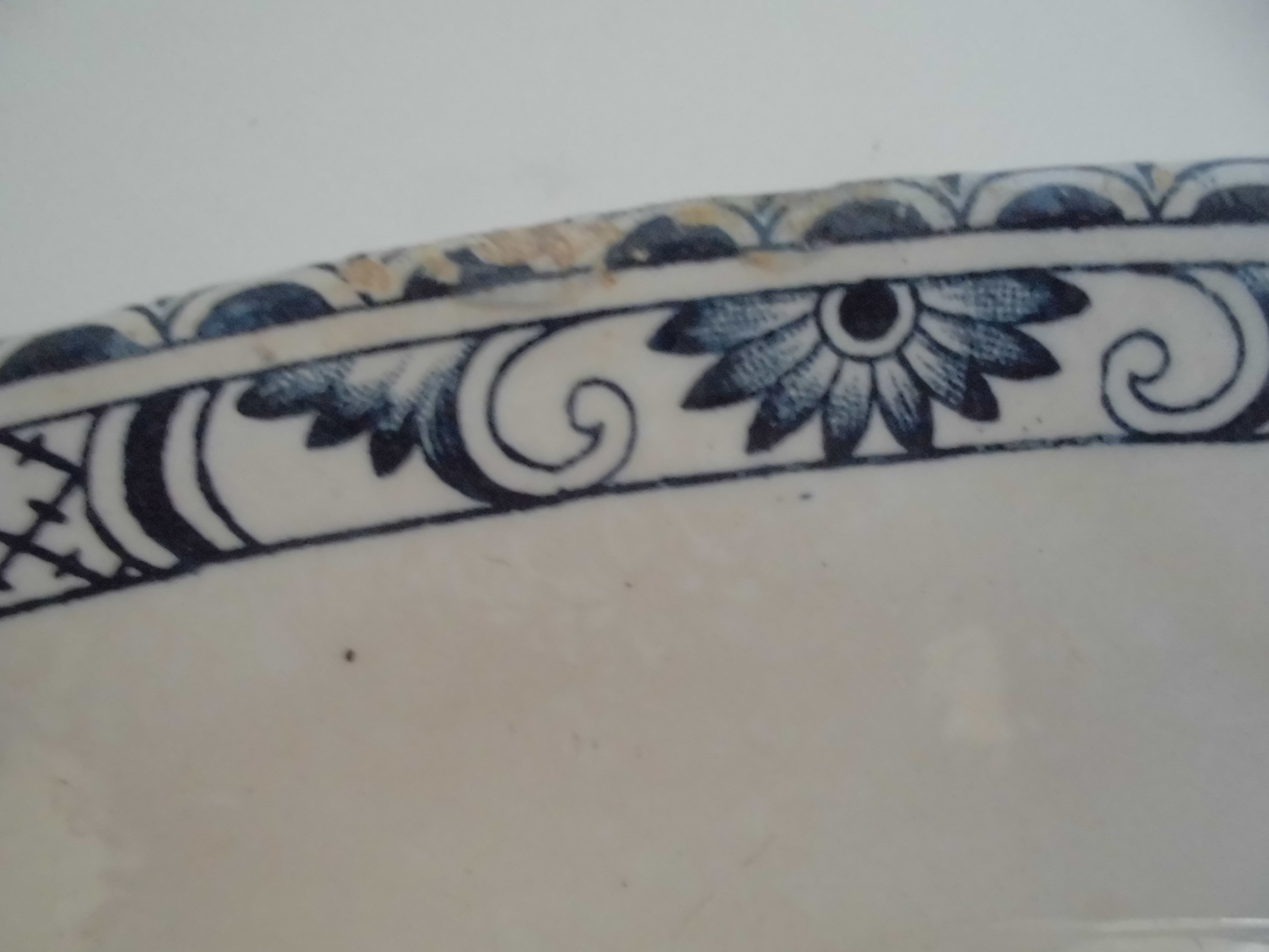 Oval presentation dish 41 x 27cm - Salins Terre de Fer - Robert model