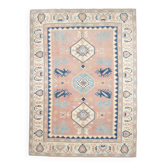 8x11 oversize pink persian rug, 259x351cm