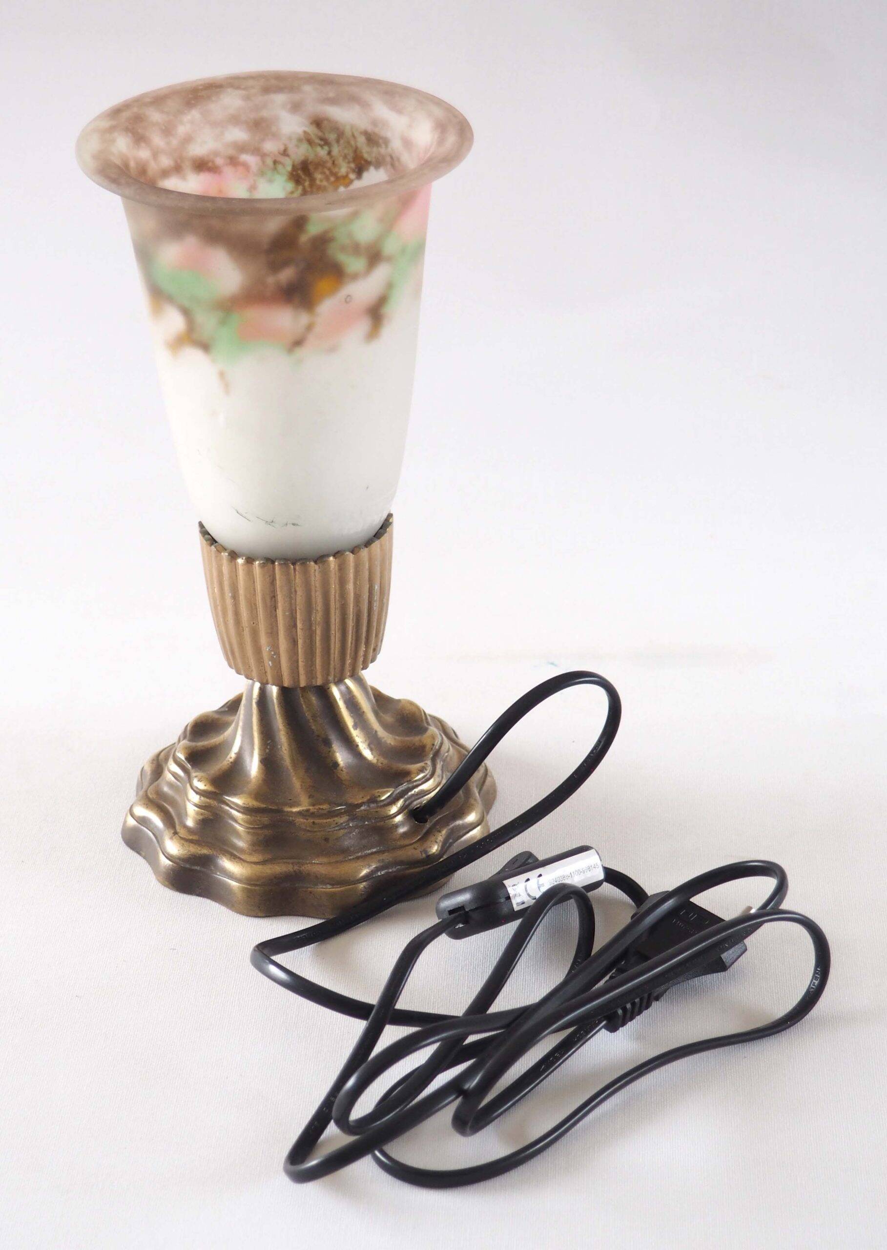 Muller brothers glass paste lamp