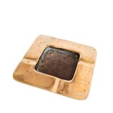 1970s Vintage Brass Copper Ashtray Germany