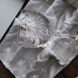 Box 6 water glasses in Lorraine crystal