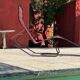 4 chaises longue "Barwa" de J.Waldheim et E.Bartolucci 1950