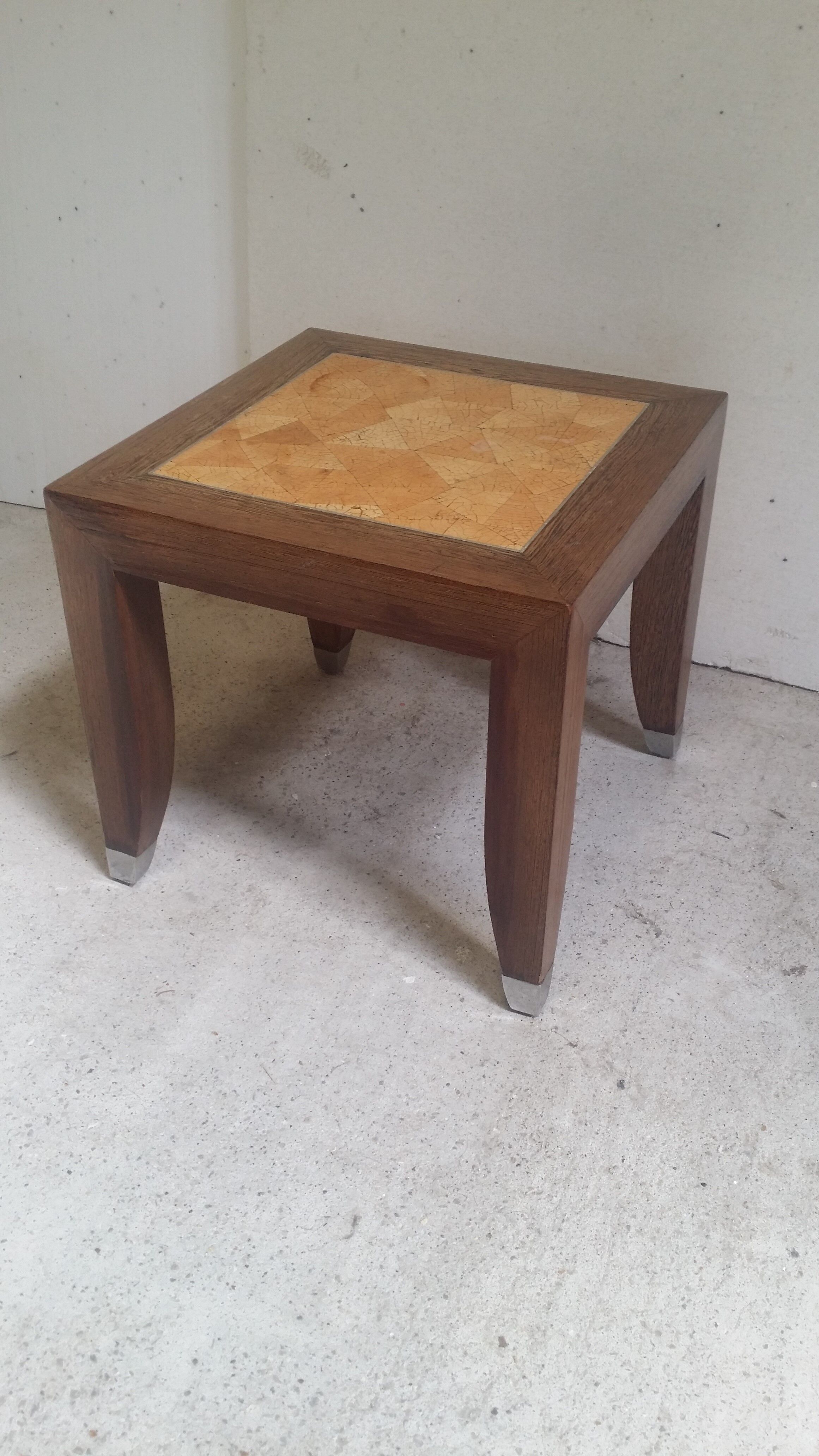 Palm wood coffee table
