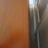 Chest of drawers in solid cherry wood with a curved top - Louis Philippe style - 4 drawers