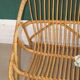 Vintage rattan bench