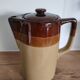 Stoneware coffee pot