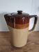 Stoneware coffee pot
