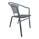12 fauteuils en fer forgé des années 60