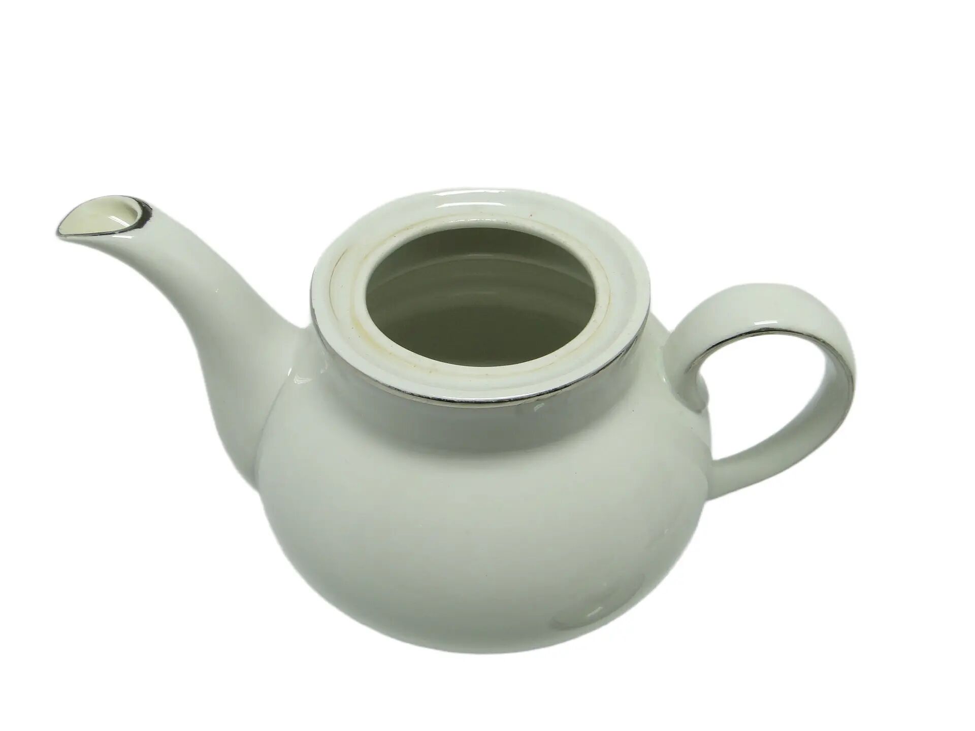 Ania teapot, mid-century modern, porcelain, Ćmielów, Poland, 1960s.