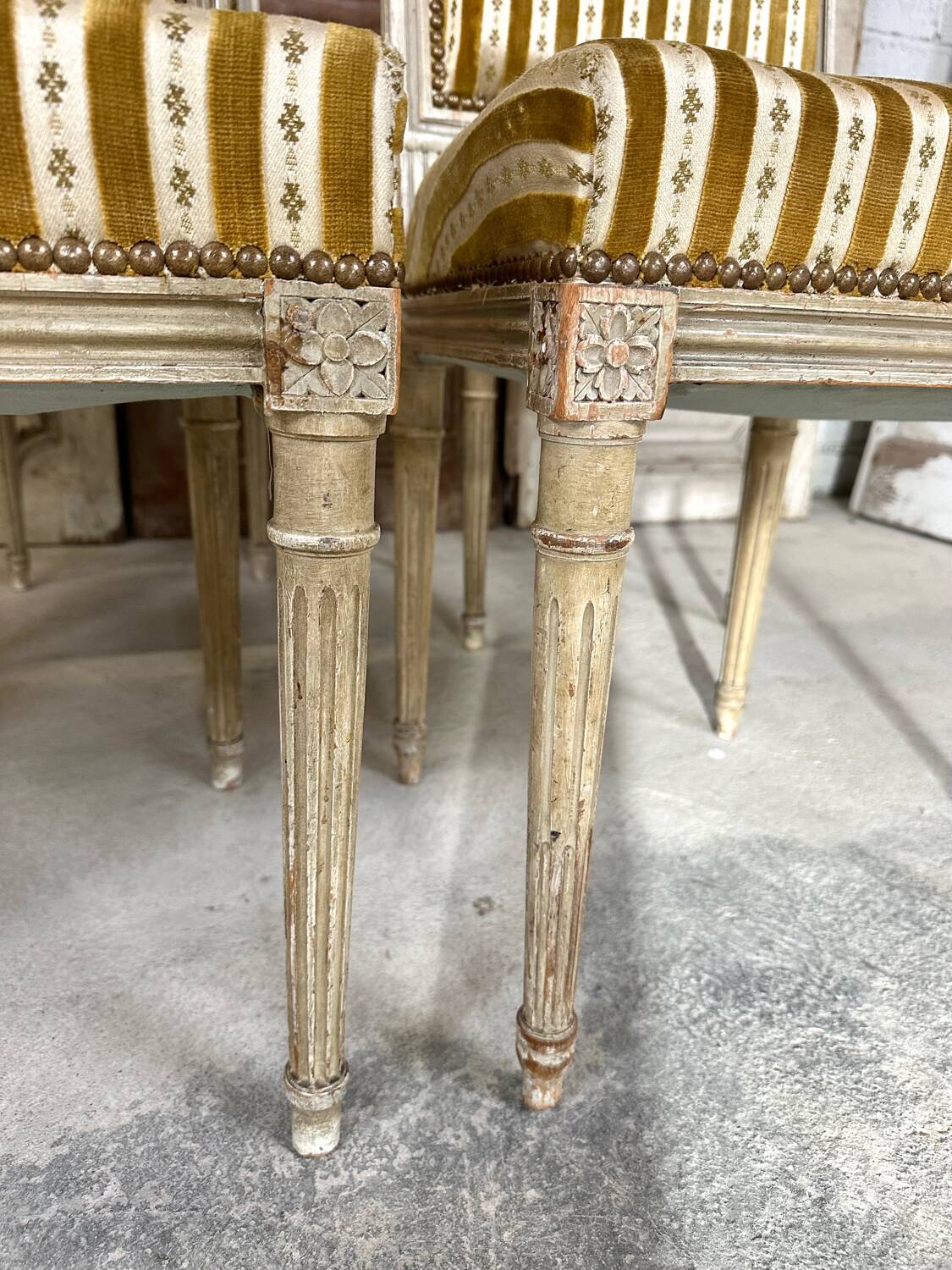 Set of 6 Louis XVI chairs