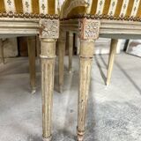 Set of 6 Louis XVI chairs