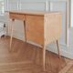 Bureau Baumann vintage rénové, années 60