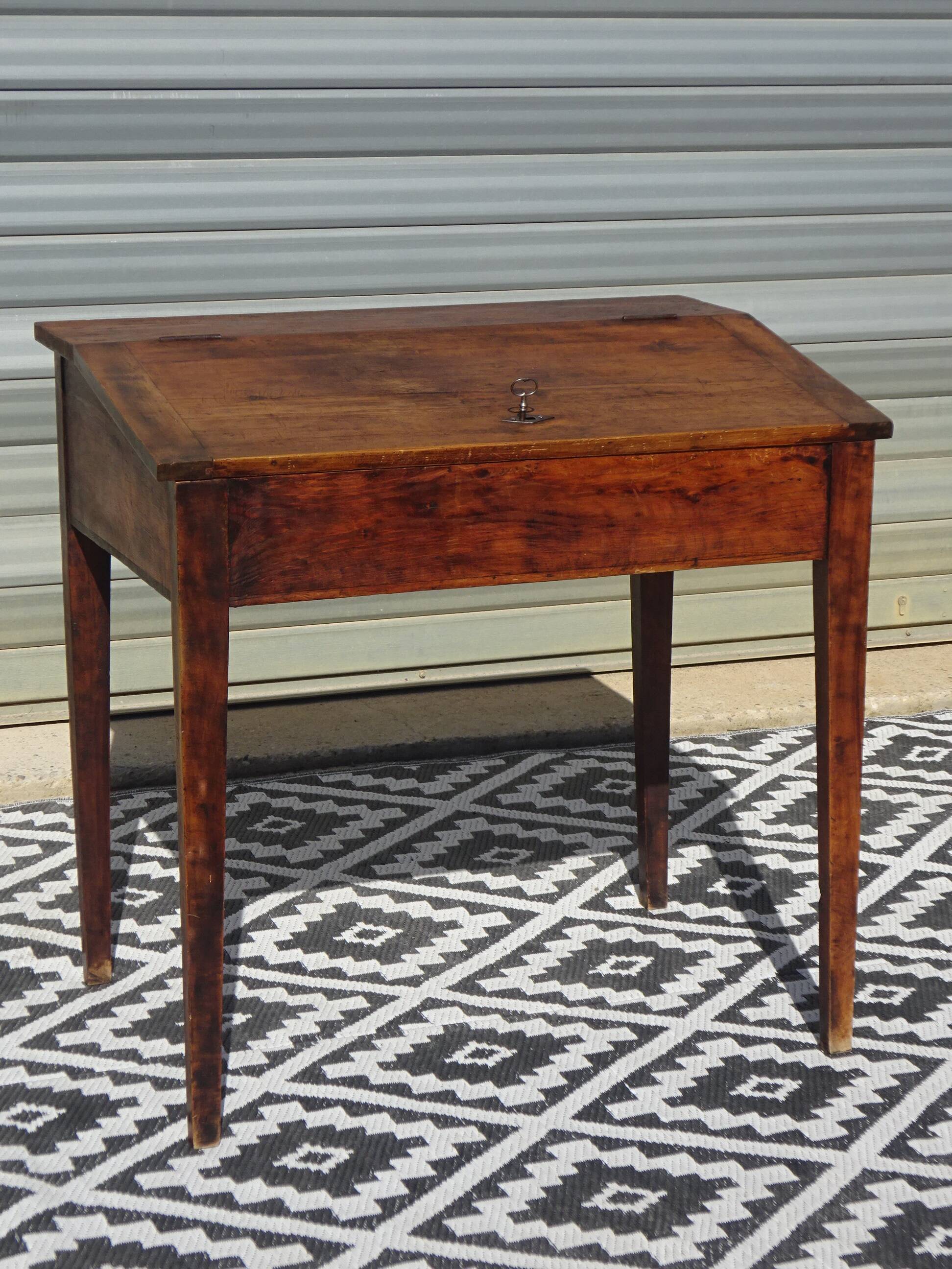 Small vintage desk with storage.