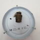 Ceiling lamp or wall lamp in cut glass and metal