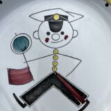 Tuff Tuff Rorstrand Sweden Plate by Marianne Westman
