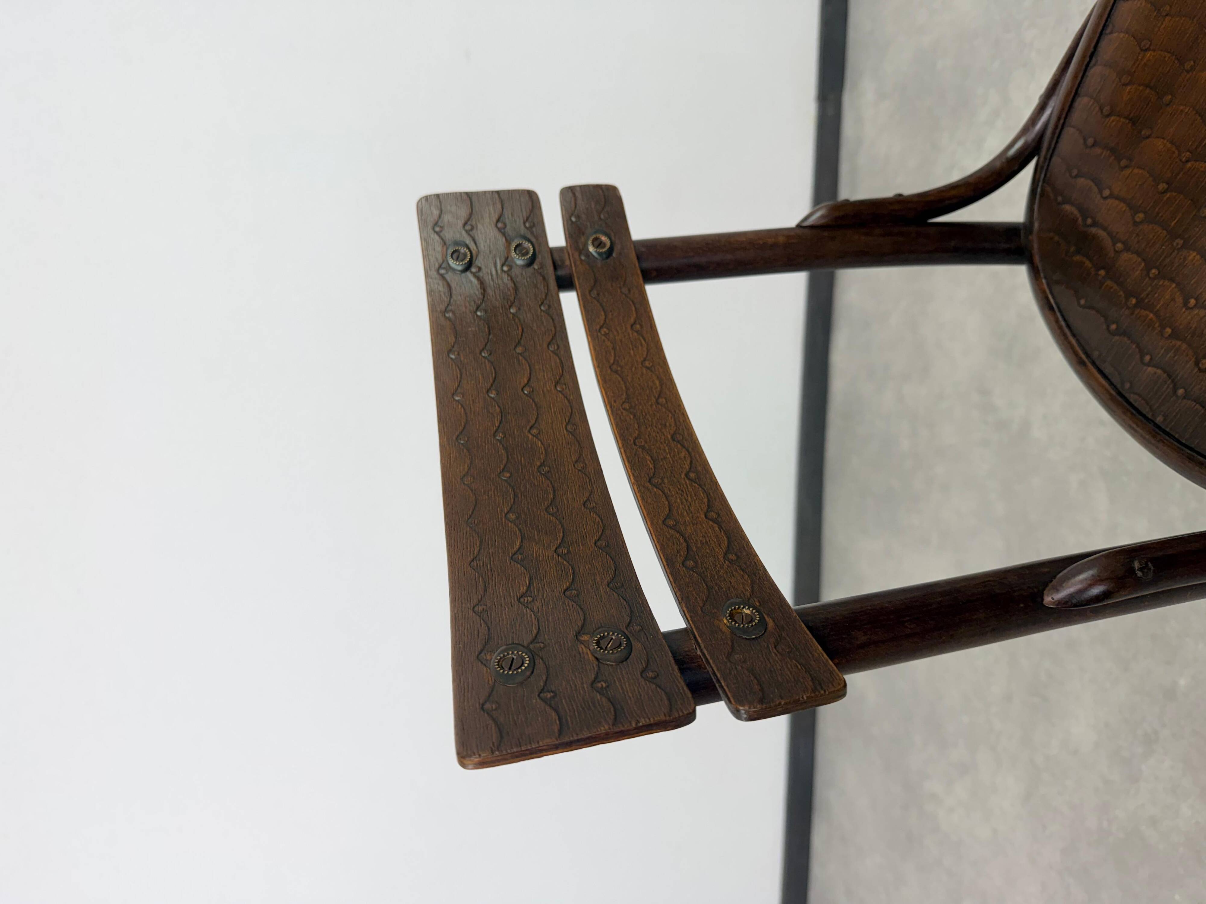 Set of 2 dining chairs by J&J Kohn
