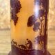 Old vase signed jem joseph mûre hand painted student of legras shepherdess decor