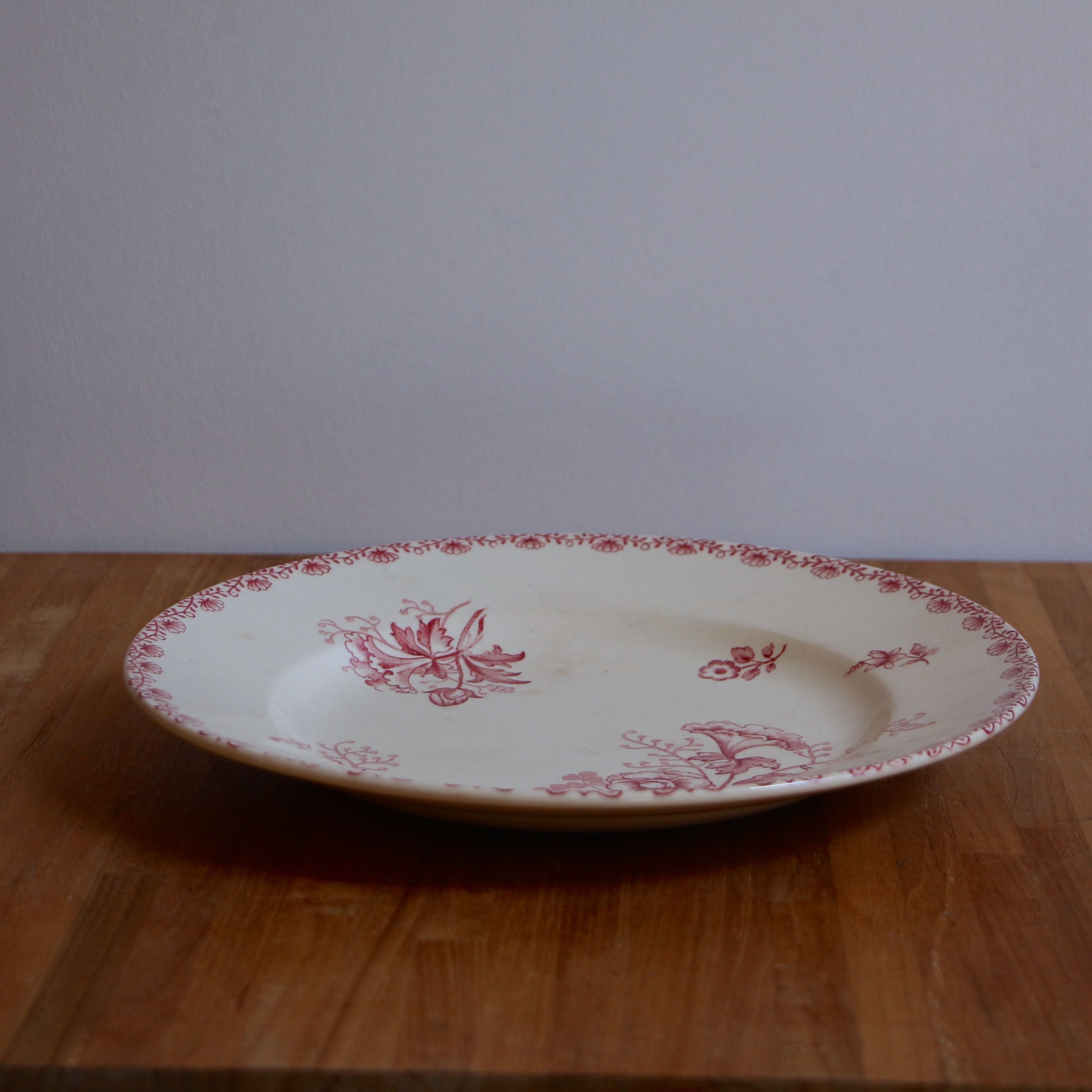 Large plate Alma Sarreguemines