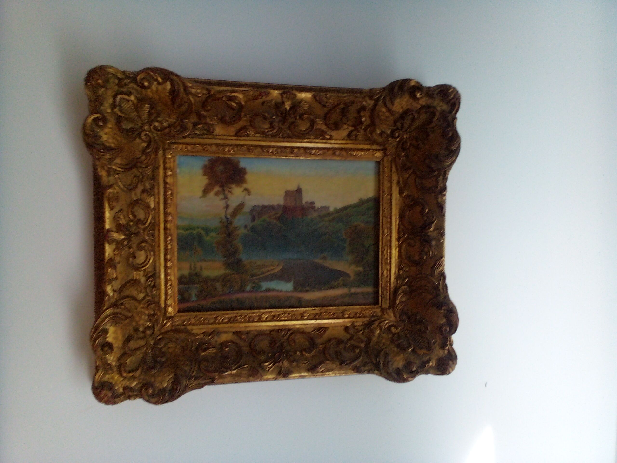 Tableau paysage XIXème