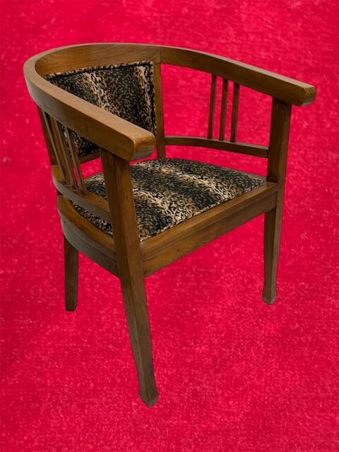 1930 art deco office armchair