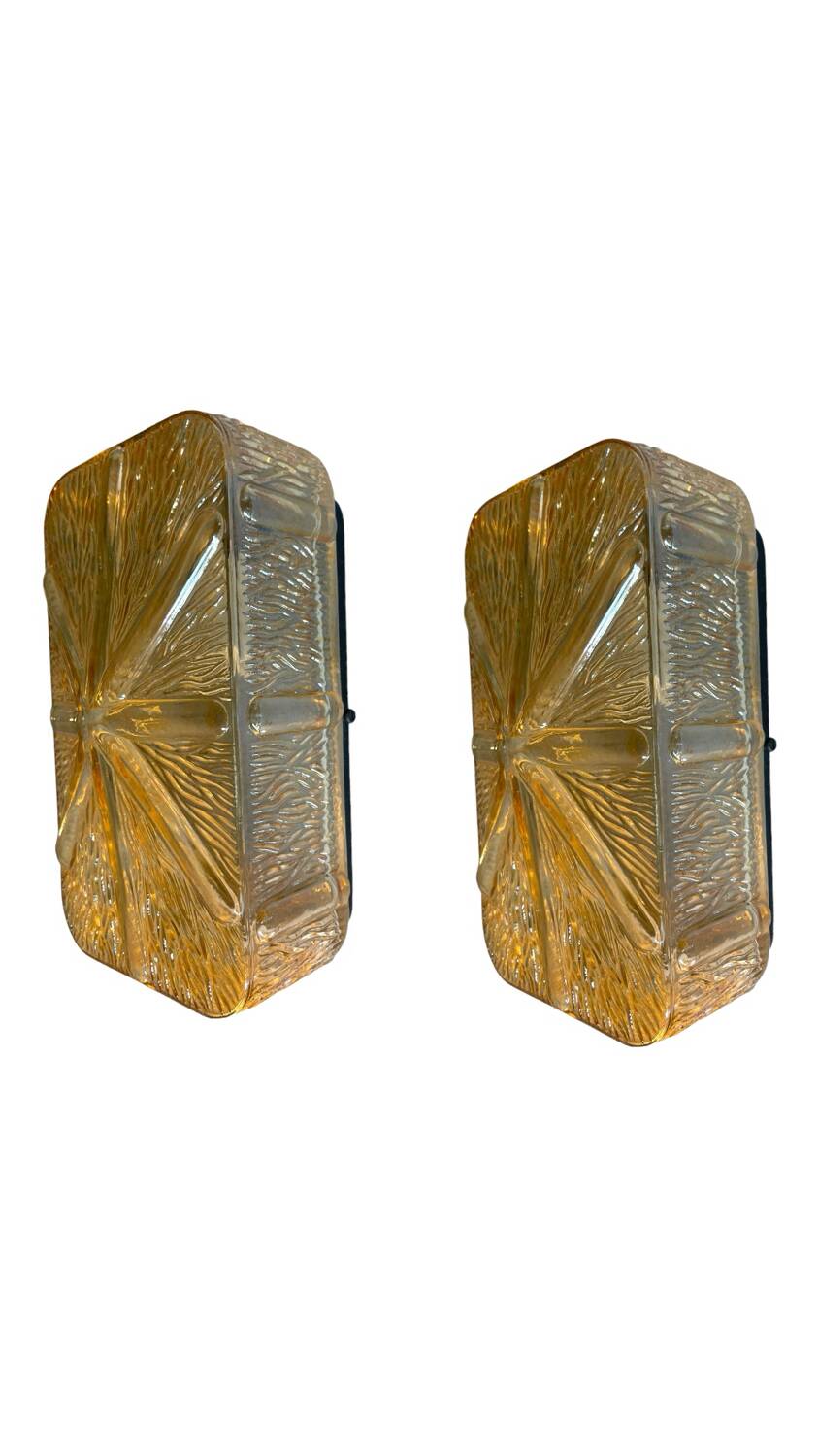 Murano Glass sconces Staff Germany 1970’s