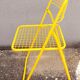 Pair of folding chairs Ted Net N.Gamelgaard 80s