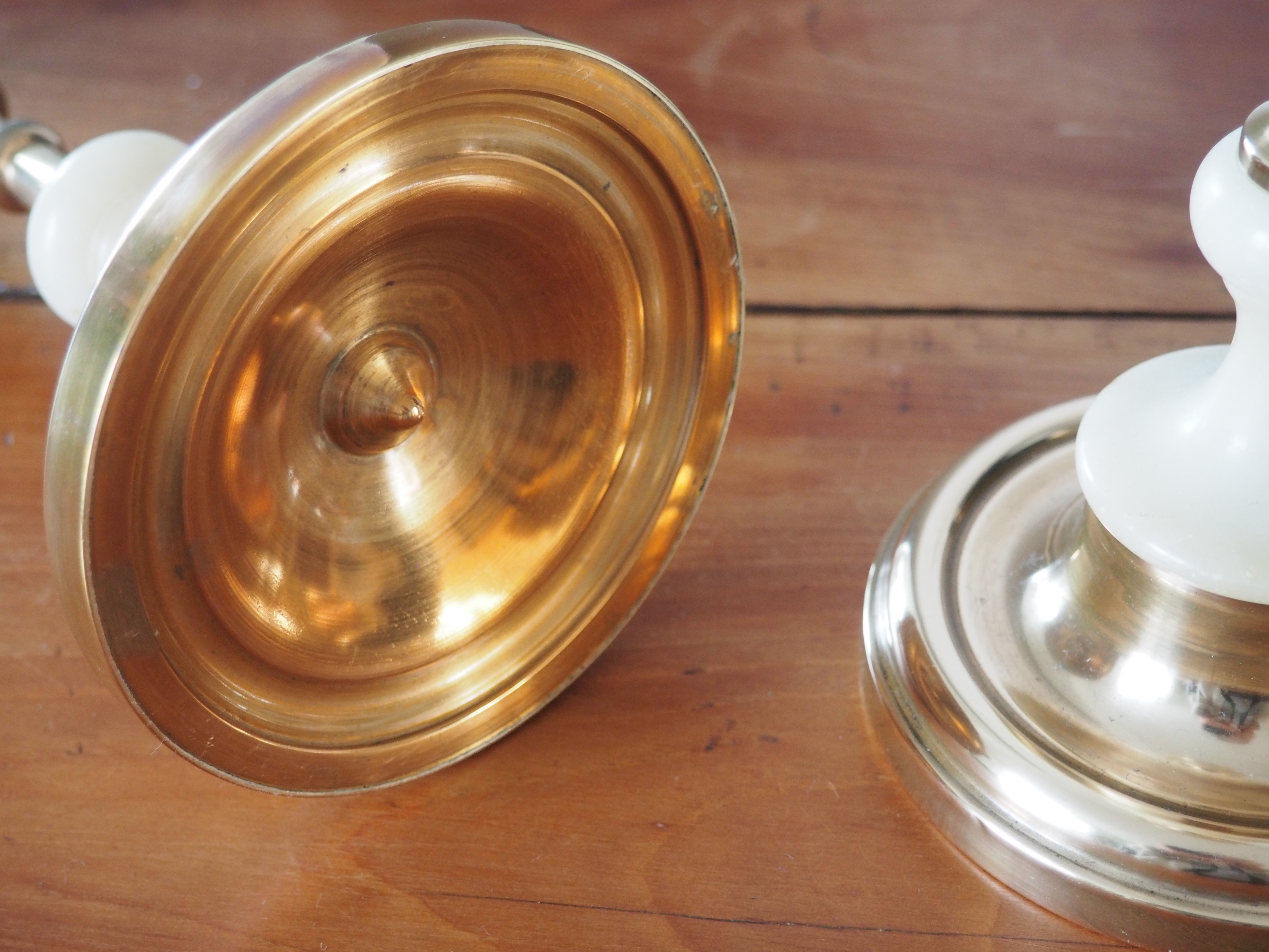 Brass candlestick