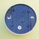 Ceiling lamp or wall lamp porthole Hoffmeister Leuchten bakelite and glass