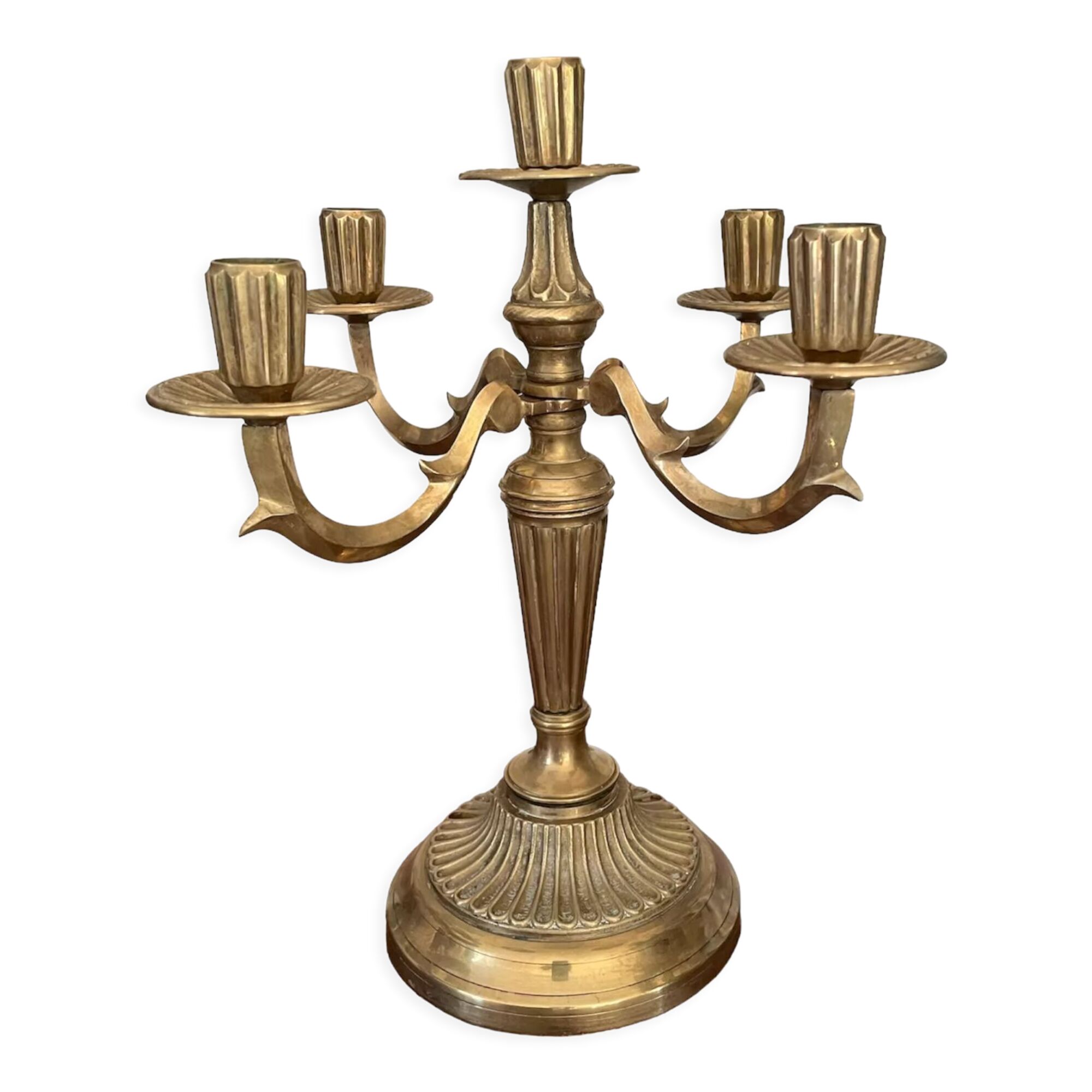 Chandelier en laiton