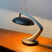 Space Age Boomerang table lamps by Luis Pérez de la Oliva for Fase, set of 2