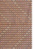 Tapis vintage turc de oushak tissé à la main 202x246 cm