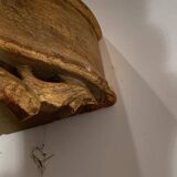 gilded wood console