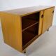 Erich Stratmann Sliding Door Sideboard 1960s Elm