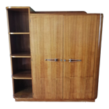 Asymmetrical art deco wardrobe