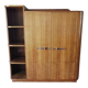 Asymmetrical art deco wardrobe